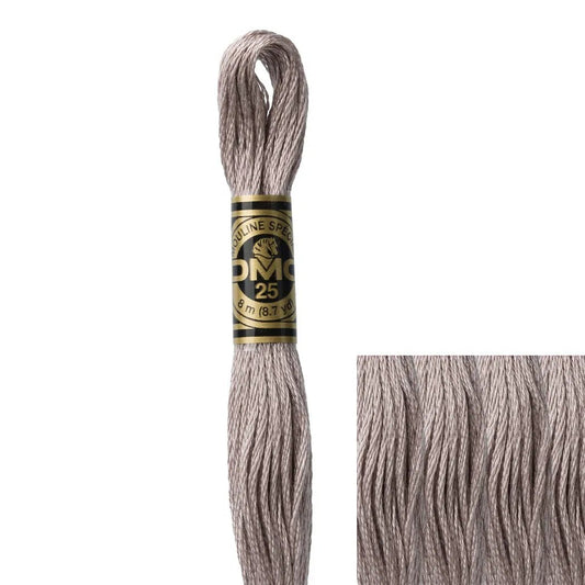 DMC Embroidery Floss, 6 - Strand - Shell Gray Medium 452 - Honey Bee Stamps