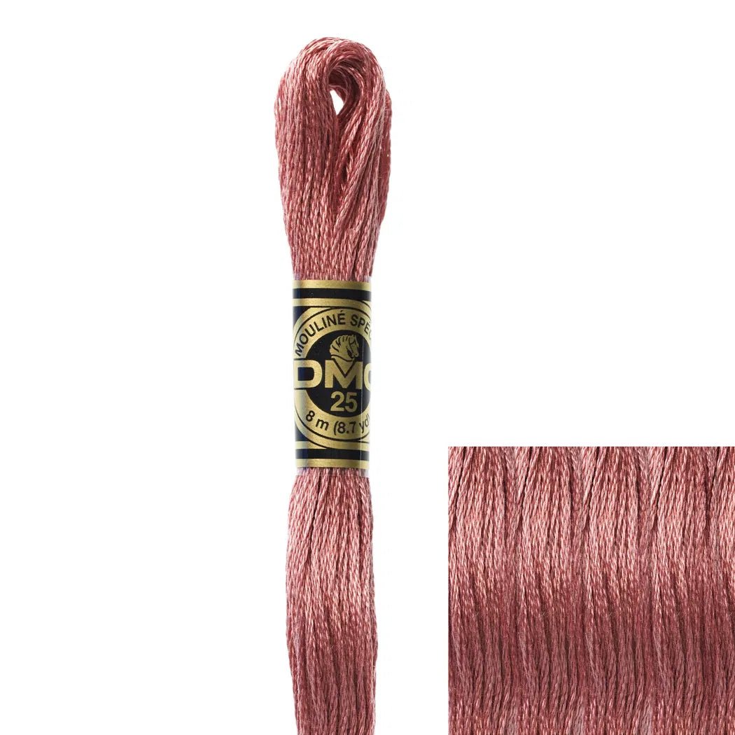 DMC Embroidery Floss, 6 - Strand - Shell Pink Medium 223 - Honey Bee Stamps