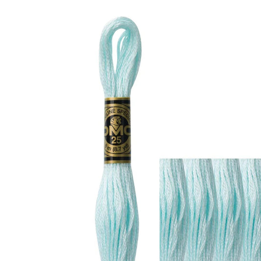 DMC Embroidery Floss, 6 - Strand - Sky Blue Very Light 747 - Honey Bee Stamps