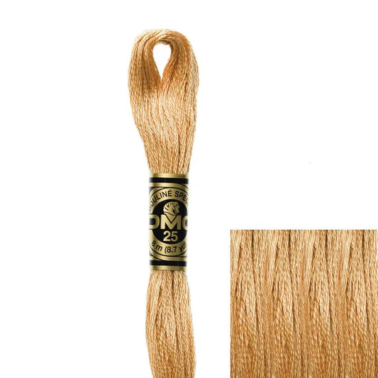 DMC Embroidery Floss, 6 - Strand - Tan Light 437 - Honey Bee Stamps