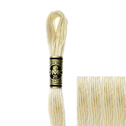 DMC Embroidery Floss, 6 - Strand - Tan Ultra Very Light 739 - Honey Bee Stamps
