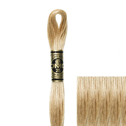 DMC Embroidery Floss, 6 - Strand - Tan Very Light 738 - Honey Bee Stamps