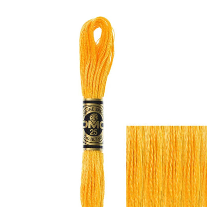 DMC Embroidery Floss, 6 - Strand - Tangerine Light 742 - Honey Bee Stamps