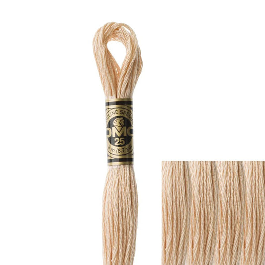 DMC Embroidery Floss, 6 - Strand - Tawny 945 - Honey Bee Stamps