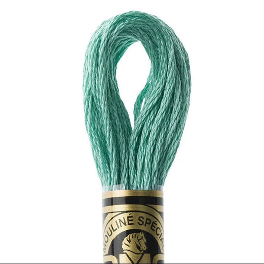 DMC Embroidery Floss, 6-Strand - Teal Green Light 3849 - Honey Bee Stamps