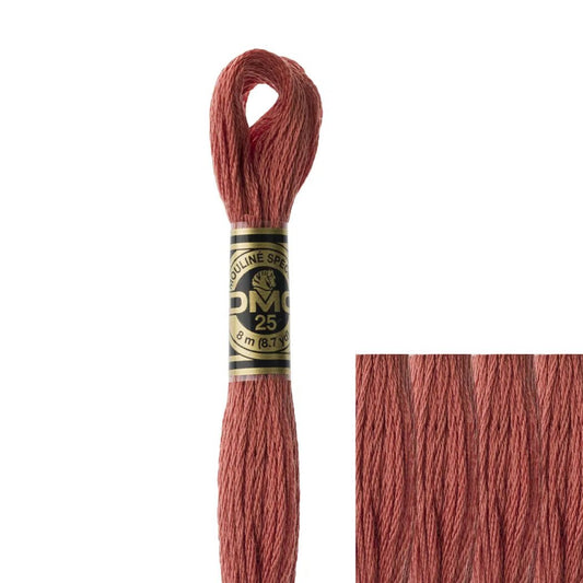DMC Embroidery Floss, 6 - Strand - Terra Cotta Medium 356 - Honey Bee Stamps