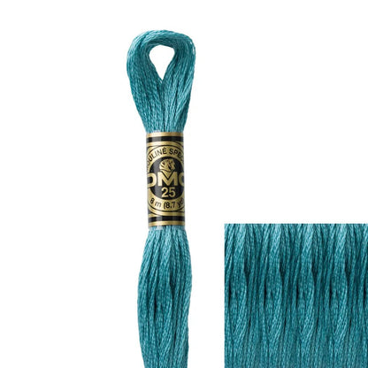 DMC Embroidery Floss, 6 - Strand - Turquoise Dark 3810 - Honey Bee Stamps