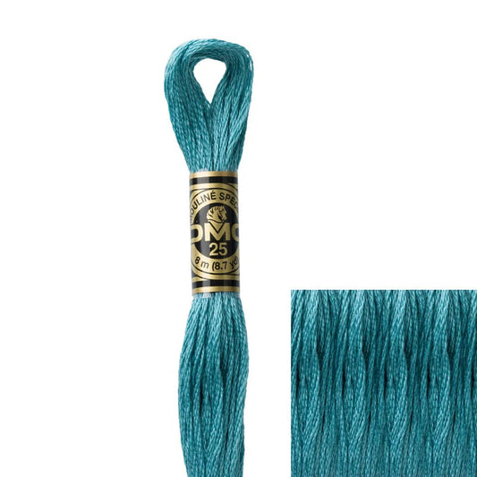 DMC Embroidery Floss, 6 - Strand - Turquoise Dark 3810 - Honey Bee Stamps