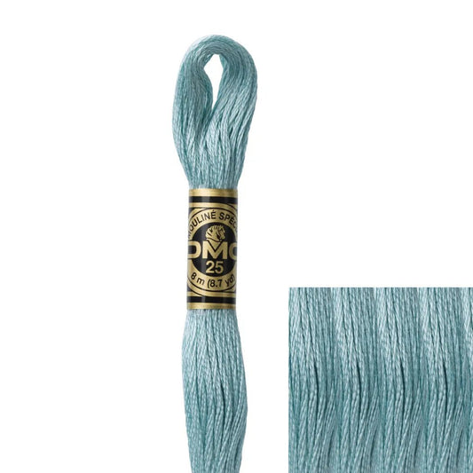 DMC Embroidery Floss, 6 - Strand - Turquoise Light 598 - Honey Bee Stamps