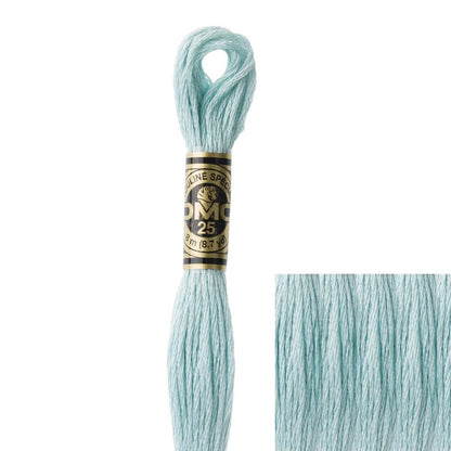 DMC Embroidery Floss, 6 - Strand - Turquoise Very Light 3811 - Honey Bee Stamps