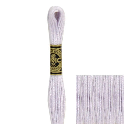 DMC Embroidery Floss, 6 - Strand - Ultra Light Lavender 25 - Honey Bee Stamps