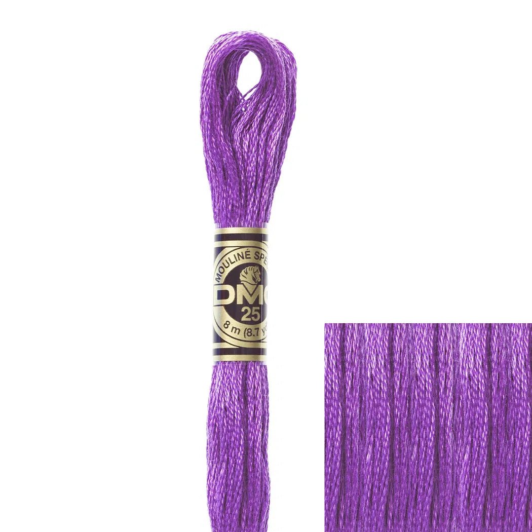 DMC Embroidery Floss, 6 - Strand - Violet Dark 552 - Honey Bee Stamps