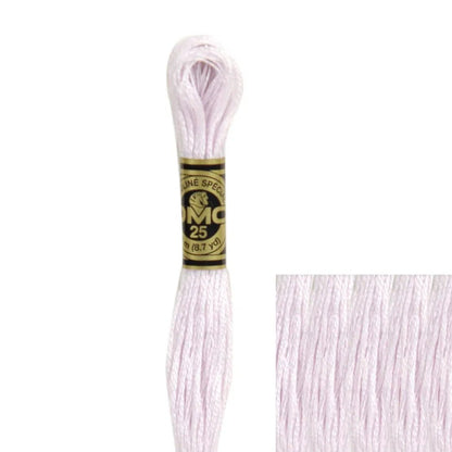 DMC Embroidery Floss, 6 - Strand - White Lavender 24 - Honey Bee Stamps