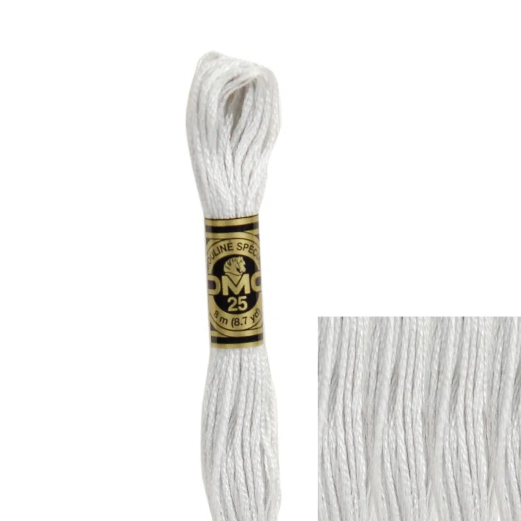 DMC Embroidery Floss, 6 - Strand - White Tin 01 - Honey Bee Stamps