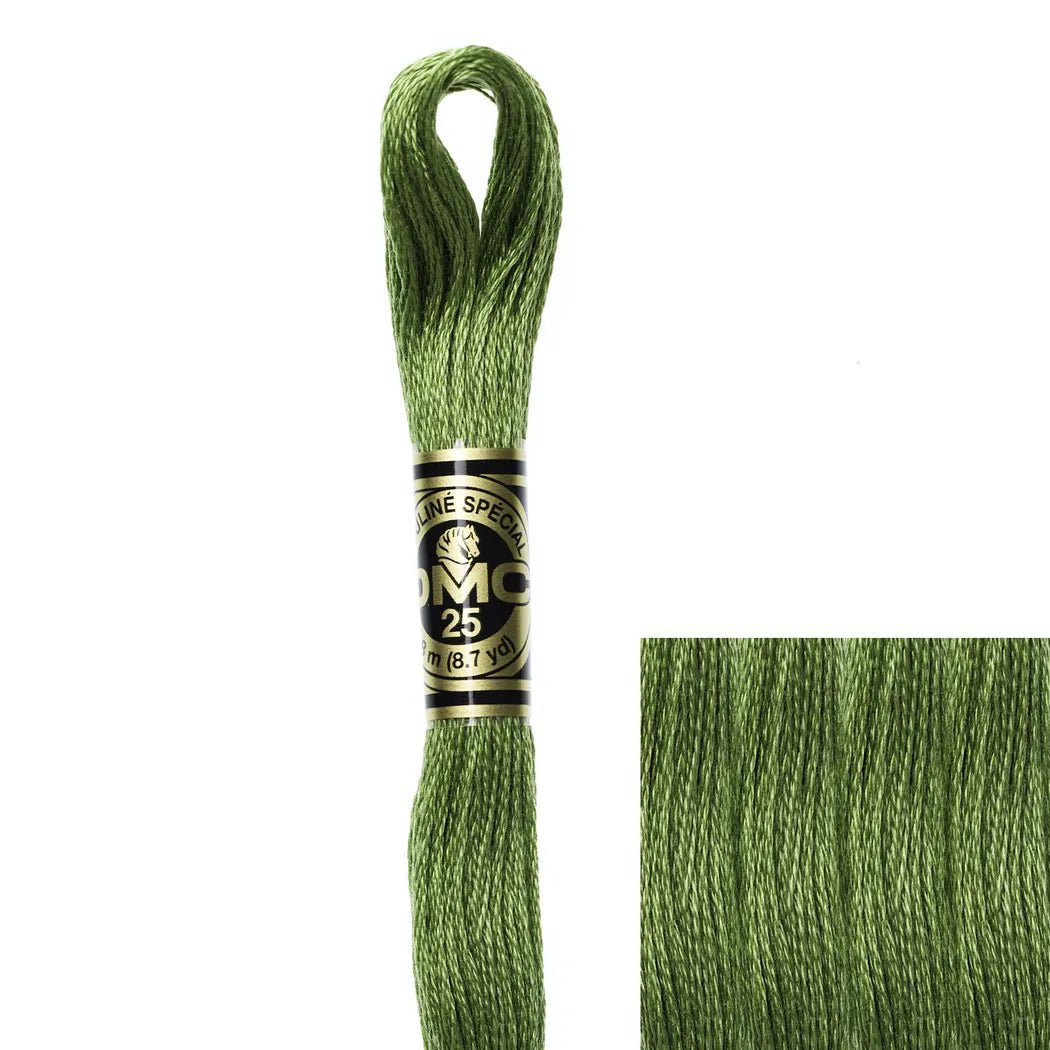 DMC Embroidery Floss, 6 - Strand - Yellow Green Medium 3347 - Honey Bee Stamps