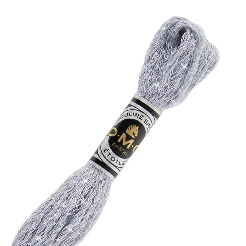 DMC 6-Strand Etoile Embroidery Floss 8.7yd - Light Steel Gray
