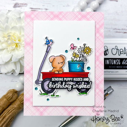 Dog Gone Amazing - Honey Cuts - Coordinating Dies - Honey Bee Stamps