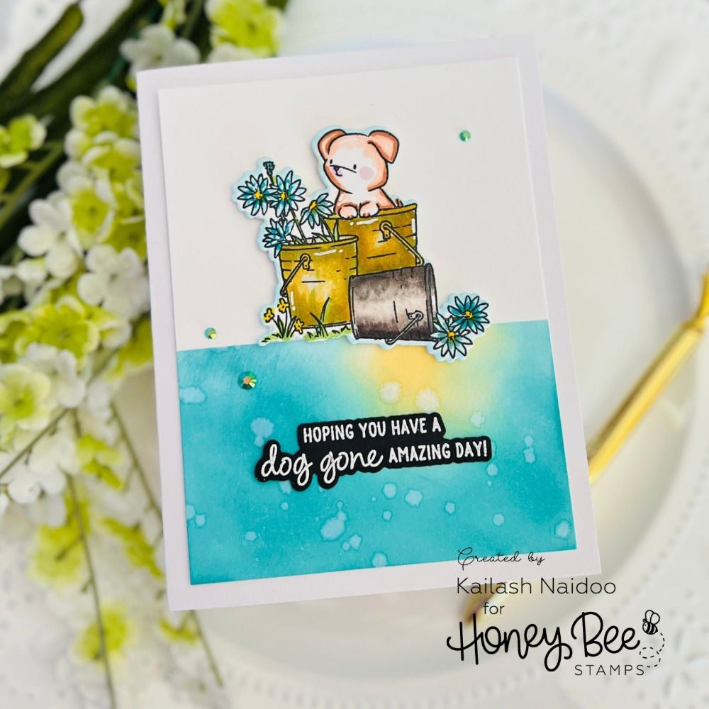 Dog Gone Amazing - Honey Cuts - Coordinating Dies - Honey Bee Stamps