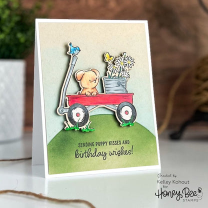 Dog Gone Amazing - Honey Cuts - Coordinating Dies - Honey Bee Stamps