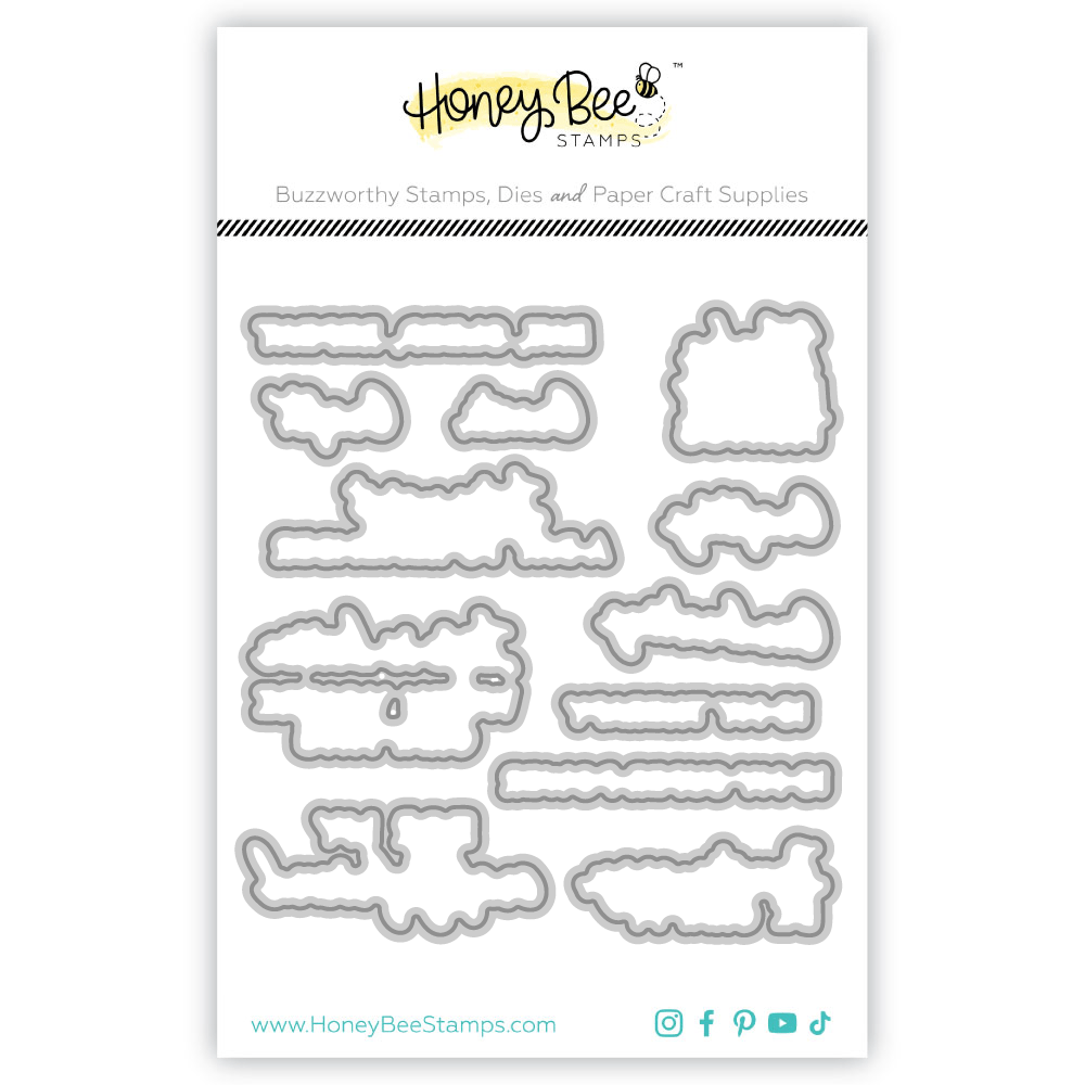 Don't Worry, Be Crafty - Honey Cuts - Coordinating Dies - Honey Bee Stamps