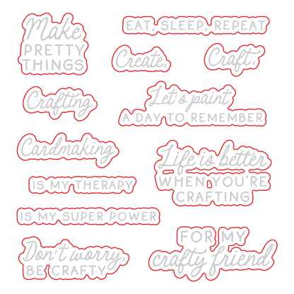 Don't Worry, Be Crafty - Honey Cuts - Coordinating Dies - Honey Bee Stamps