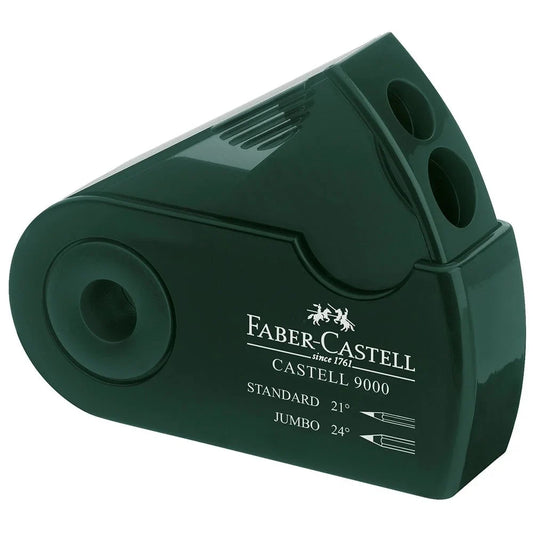Double Hole Pencil Sharpener by Faber - Castell 9000 - Honey Bee Stamps