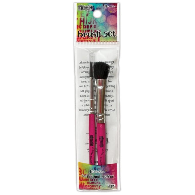 Dyan Reaveley's Dylusions Brush Set 2/Pkg - Honey Bee Stamps