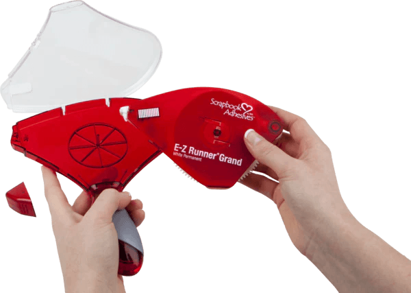 E - Z Runner Grand Permanent Strips Adhesive Tape Runner - White - Honey Bee Stamps