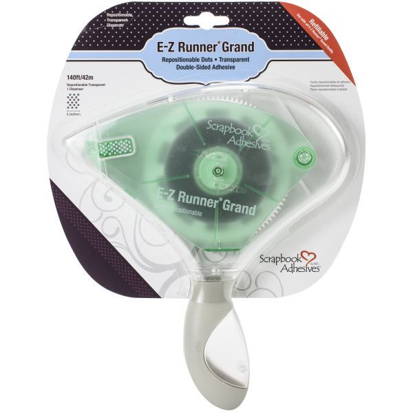 E - Z Runner Grand Repositionable Dots Adhesive Tape Runner - Transparent - Honey Bee Stamps