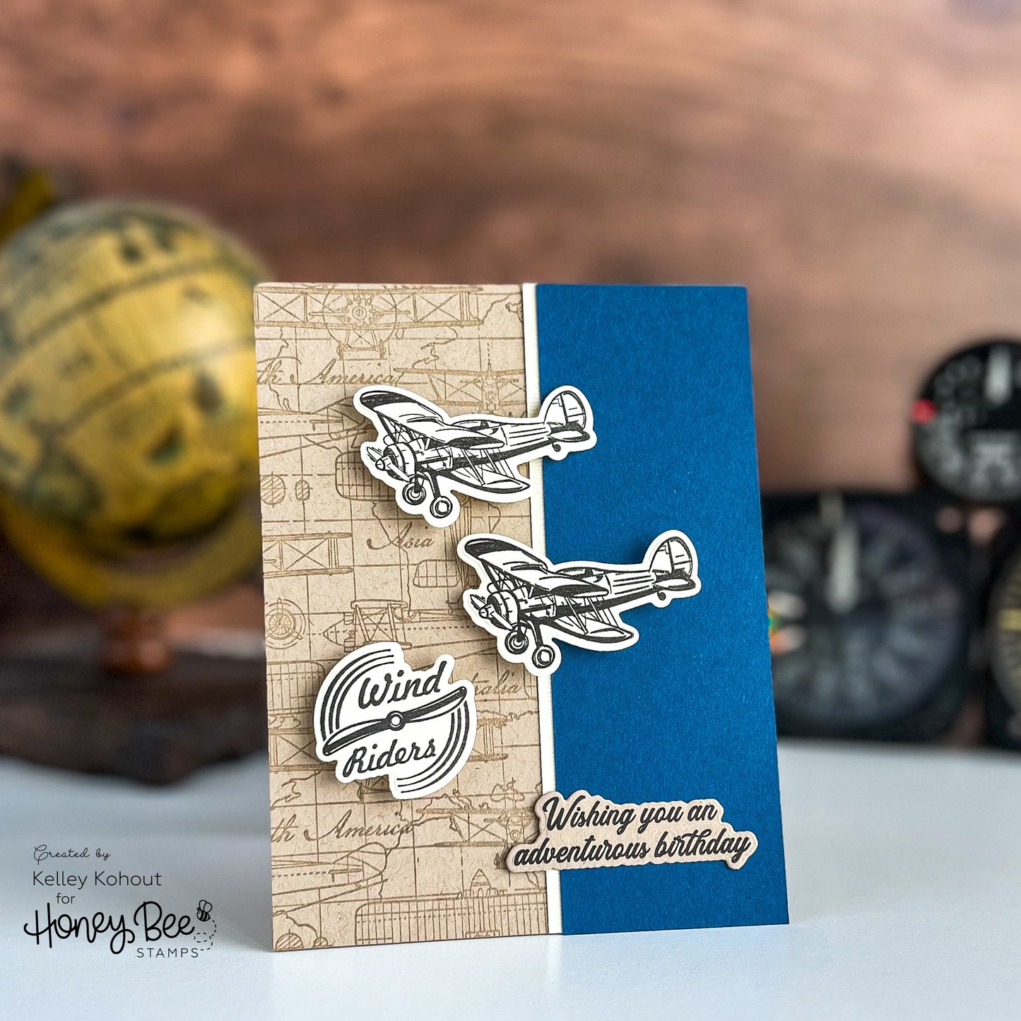 Plane Awesome - 6x6 Stamps Set