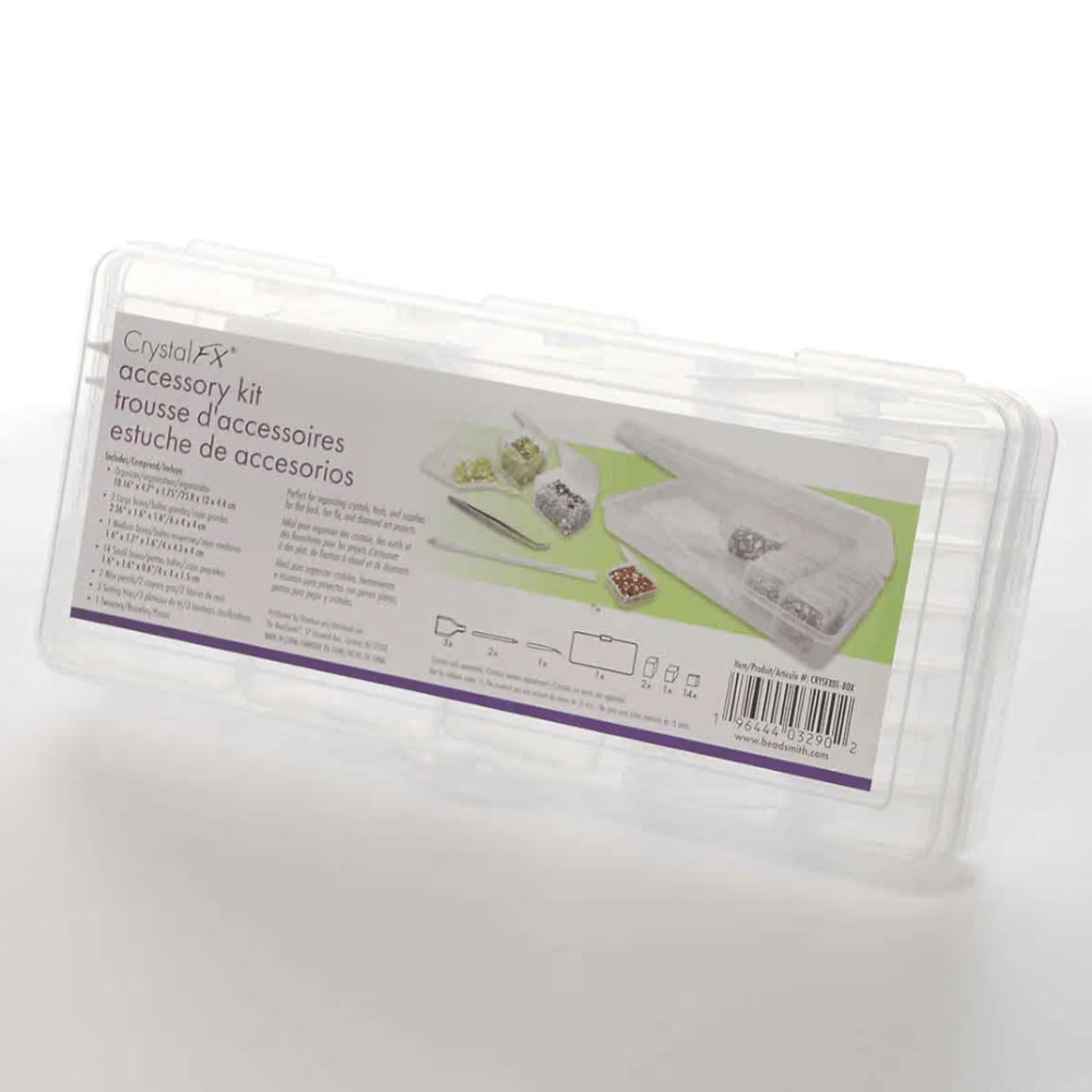 Embellishment, Sequin, Bead Storage Boxes and 24 Piece Accessory Tool Kit - Honey Bee Stamps