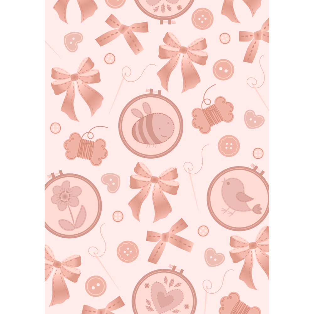 Embroidered - 3D Embossing Folder - Honey Bee Stamps