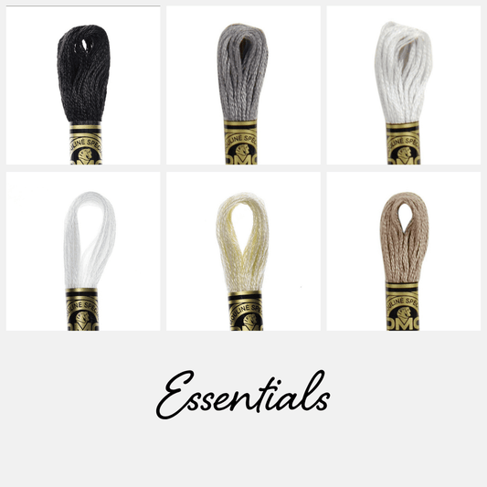 Essentials Coordinating DMC Embroidery Thread Bundle - Honey Bee Stamps