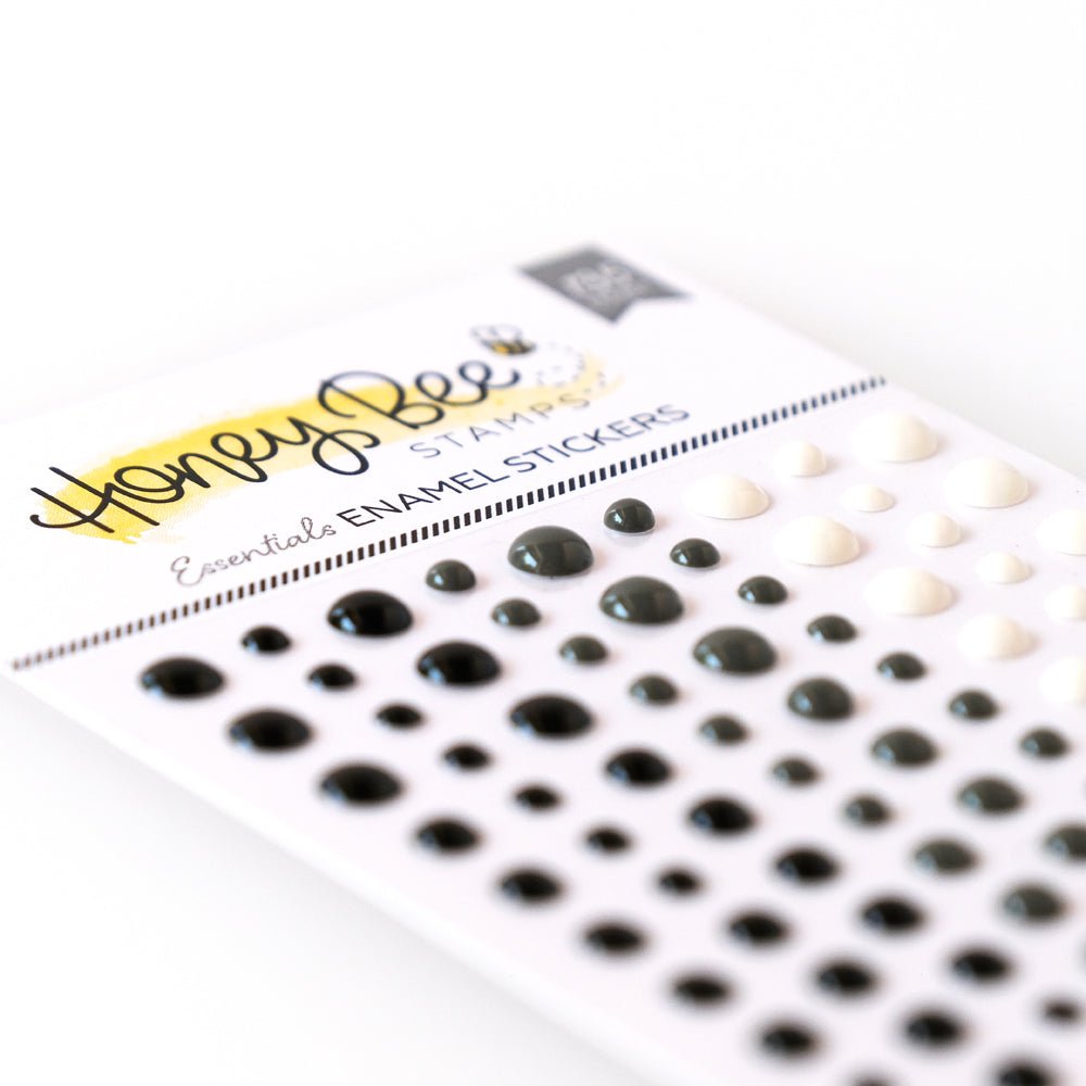 Essentials Enamel Stickers - 135 Count - Honey Bee Stamps