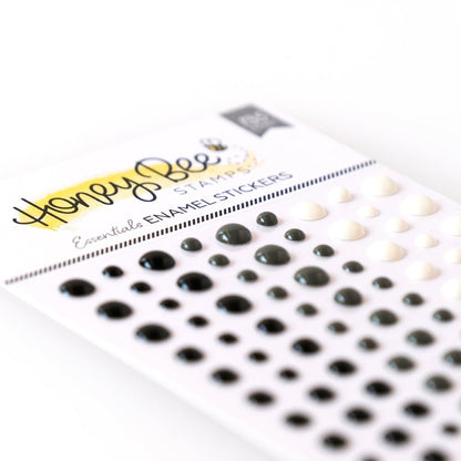 Essentials Enamel Stickers - 135 Count - Honey Bee Stamps