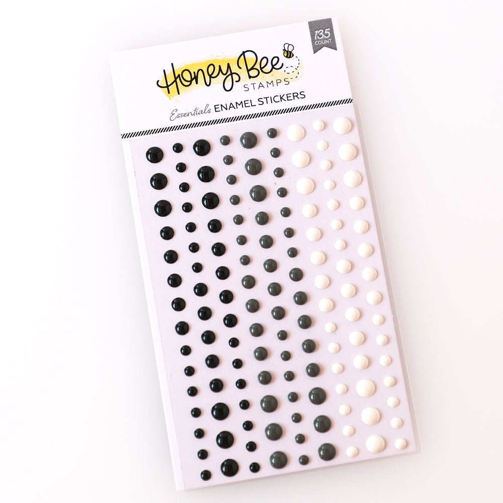 Essentials Enamel Stickers - 135 Count - Honey Bee Stamps
