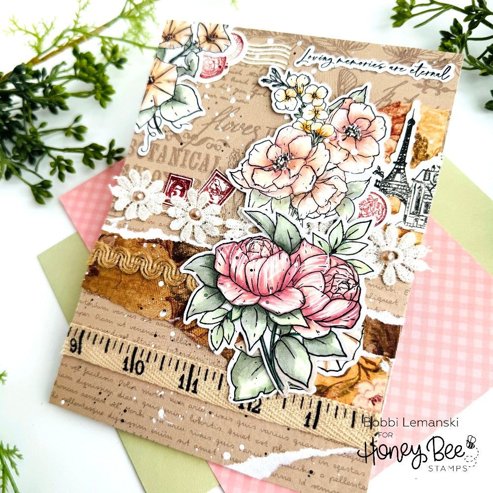 Eternal Love 6x6 Stamp Set - Honey Bee Stamps