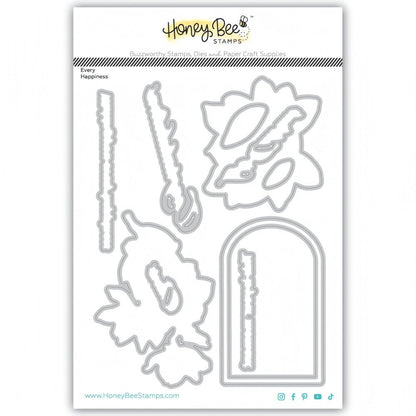 Every Happiness - Honey Cuts Coordinating Dies - Honey Bee Stamps