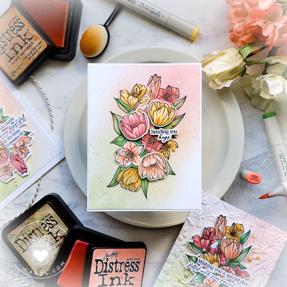 Everything Beautiful - 6x6 Photopolymer Stamp Set - Honey Bee Stamps