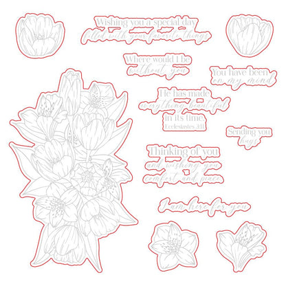 Everything Beautiful - Honey Cuts - Coordinating Dies - Honey Bee Stamps