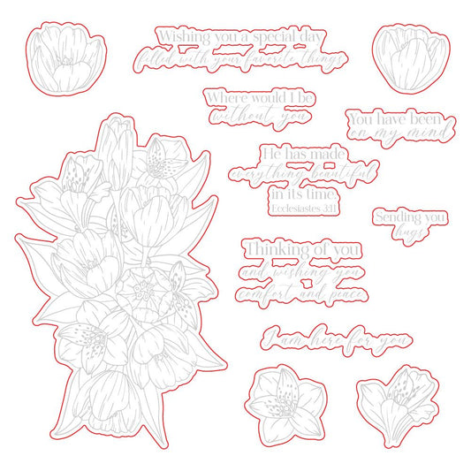 Everything Beautiful - Honey Cuts - Coordinating Dies - Honey Bee Stamps