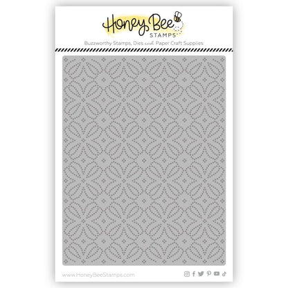 Fall Flourish A2 Pierced Cover Plate - Honey Cuts - Stand - Alone Dies - Honey Bee Stamps