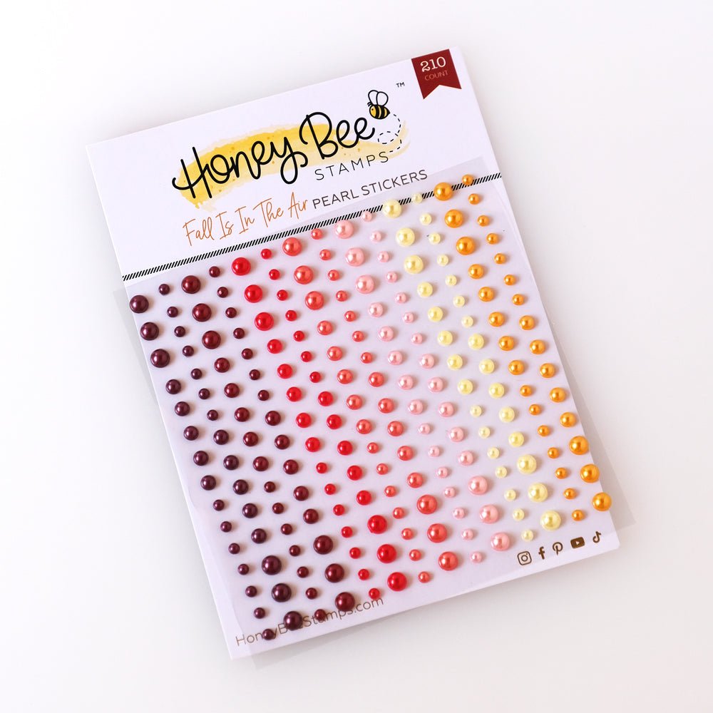 Fall Is In The Air - Pearl Stickers - 210 Count - Honey Bee Stamps