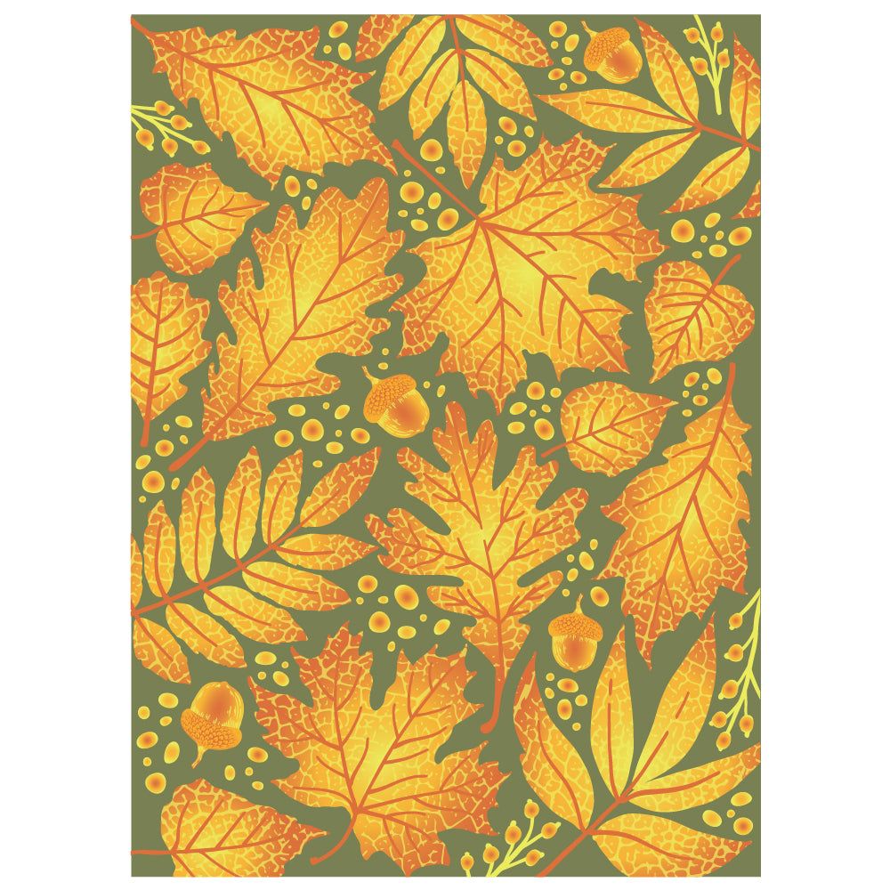 Fall Leaves 3D Embossing Folder - Honey Bee Stamps