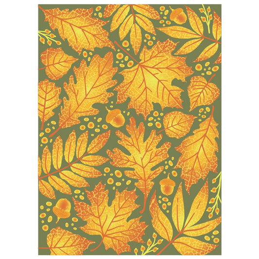 Fall Leaves 3D Embossing Folder - Honey Bee Stamps