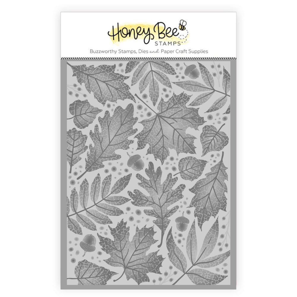 Fall Leaves 3D Embossing Folder - Honey Bee Stamps