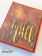 Fall Leaves 3D Embossing Folder - Honey Bee Stamps