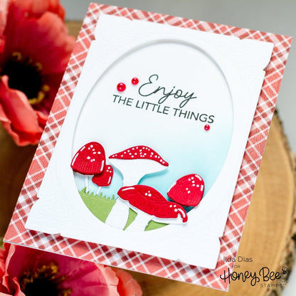 Fancy Fall Layering Frames - Honey Cuts - Stand - Alone Dies - Honey Bee Stamps