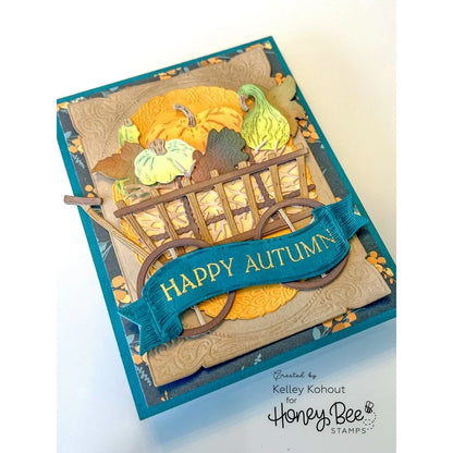 Fancy Fall Layering Frames - Honey Cuts - Stand - Alone Dies - Honey Bee Stamps