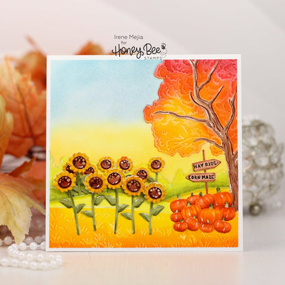 Farmhouse Fields Pumpkin Patch Add - On - Honey Cuts - Stand - Alone Dies - Honey Bee Stamps